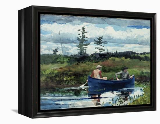 The Blue Boat, 1892-Winslow Homer-Framed Premier Image Canvas