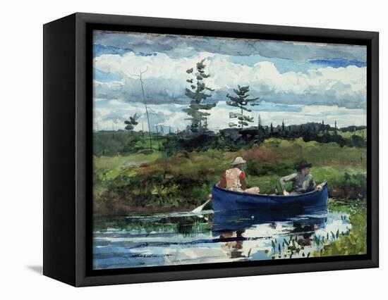 The Blue Boat, 1892-Winslow Homer-Framed Premier Image Canvas