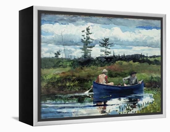 The Blue Boat, 1892-Winslow Homer-Framed Premier Image Canvas