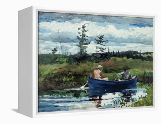 The Blue Boat, 1892-Winslow Homer-Framed Premier Image Canvas