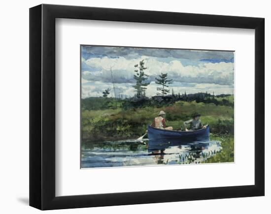 The Blue Boat, c.1892-Winslow Homer-Framed Art Print