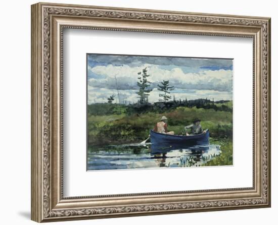 The Blue Boat, c.1892-Winslow Homer-Framed Art Print