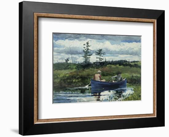 The Blue Boat, c.1892-Winslow Homer-Framed Art Print