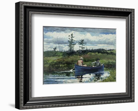 The Blue Boat, c.1892-Winslow Homer-Framed Art Print