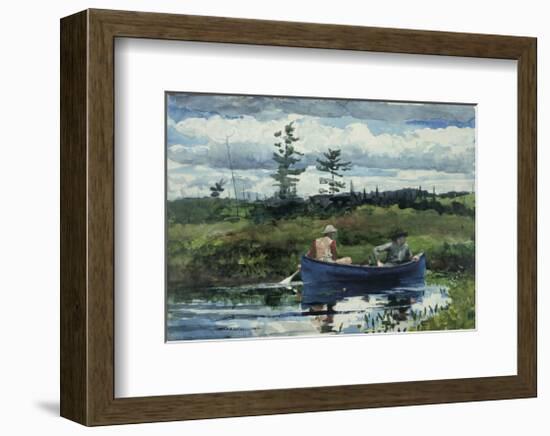 The Blue Boat, c.1892-Winslow Homer-Framed Art Print