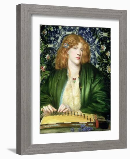 The Blue Bower, 1865-Dante Gabriel Rossetti-Framed Giclee Print