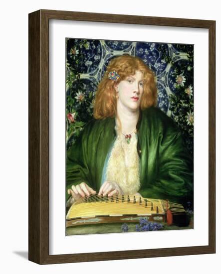 The Blue Bower, 1865-Dante Gabriel Rossetti-Framed Giclee Print