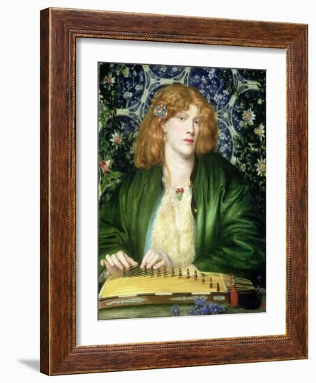 The Blue Bower, 1865-Dante Gabriel Rossetti-Framed Giclee Print