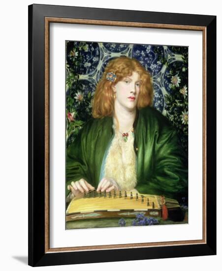 The Blue Bower, 1865-Dante Gabriel Rossetti-Framed Giclee Print