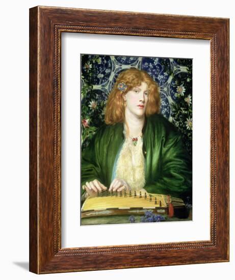 The Blue Bower, 1865-Dante Gabriel Rossetti-Framed Giclee Print