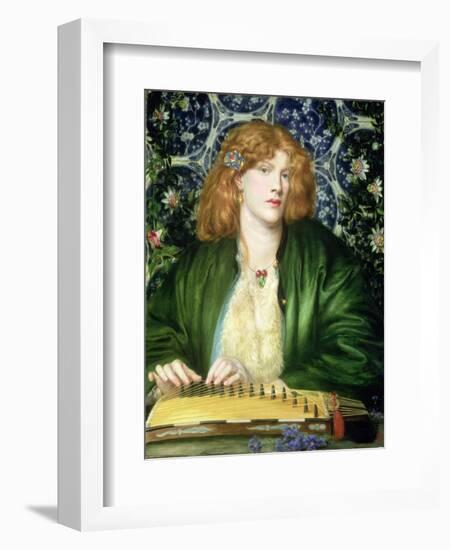 The Blue Bower, 1865-Dante Gabriel Rossetti-Framed Giclee Print