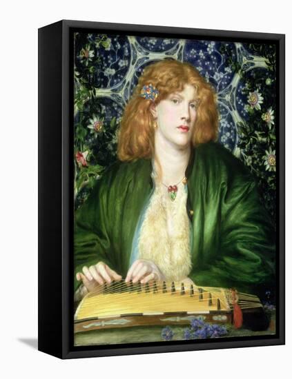 The Blue Bower, 1865-Dante Gabriel Rossetti-Framed Premier Image Canvas