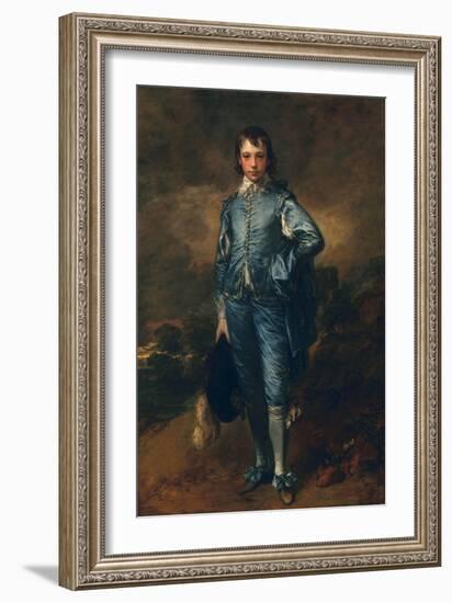 The Blue Boy, C.1770-Thomas Gainsborough-Framed Premium Giclee Print