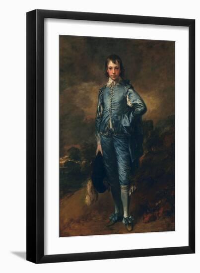 The Blue Boy, C.1770-Thomas Gainsborough-Framed Premium Giclee Print