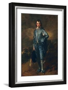 The Blue Boy, C.1770-Thomas Gainsborough-Framed Giclee Print