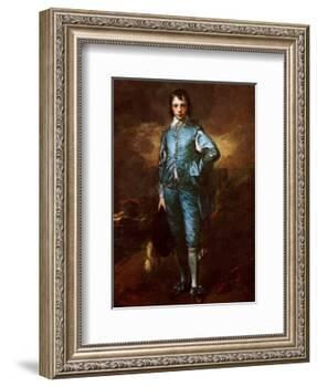 The Blue Boy-Thomas Gainsborough-Framed Art Print