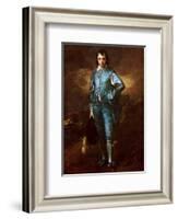 The Blue Boy-Thomas Gainsborough-Framed Art Print