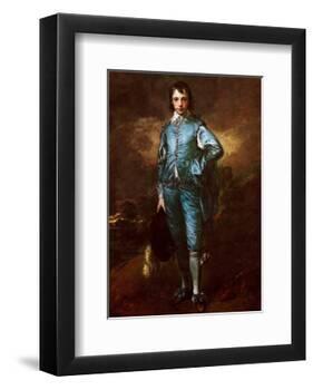 The Blue Boy-Thomas Gainsborough-Framed Art Print