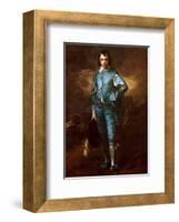 The Blue Boy-Thomas Gainsborough-Framed Art Print