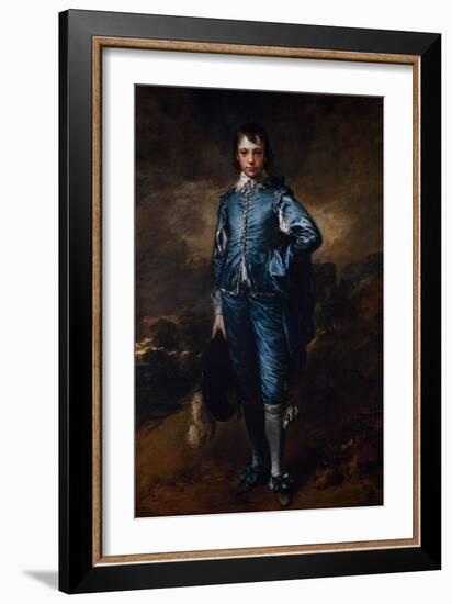 The Blue Boy-Thomas Gainsborough-Framed Giclee Print