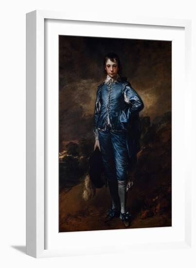 The Blue Boy-Thomas Gainsborough-Framed Giclee Print