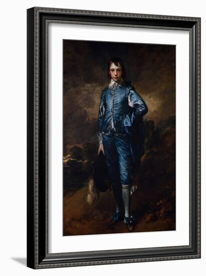 The Blue Boy-Thomas Gainsborough-Framed Giclee Print