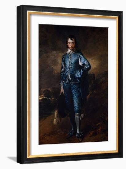 The Blue Boy-Thomas Gainsborough-Framed Giclee Print