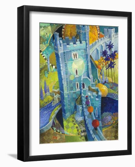 The Blue Castle-David Galchutt-Framed Giclee Print