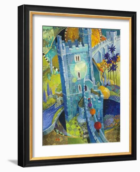 The Blue Castle-David Galchutt-Framed Giclee Print
