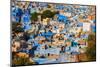 The Blue City, Jodhpur, Rajasthan, India. March 2015.-Mark MacEwen-Mounted Photographic Print