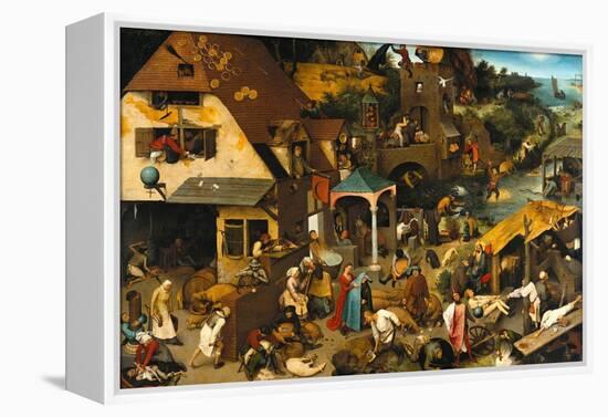 The Blue Cloak (De Blauwe Huik), 1559-Pieter Bruegel the Elder-Framed Premier Image Canvas