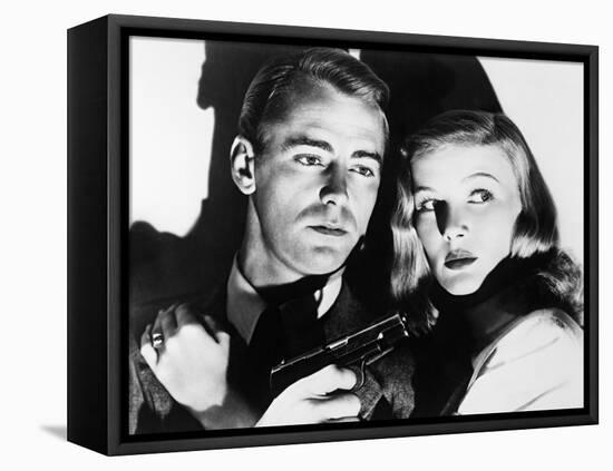 The Blue Dahlia, 1946-null-Framed Premier Image Canvas