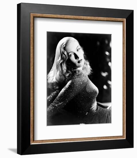 The Blue Dahlia-null-Framed Photo