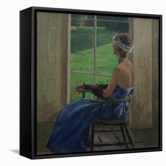 The Blue Dress, 2009-Pat Maclaurin-Framed Premier Image Canvas