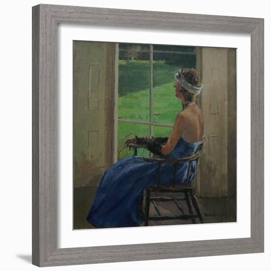 The Blue Dress, 2009-Pat Maclaurin-Framed Giclee Print