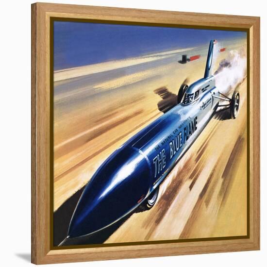 The Blue Flame-Wilf Hardy-Framed Premier Image Canvas