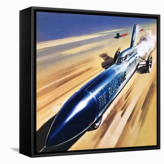 The Blue Flame-Wilf Hardy-Framed Premier Image Canvas