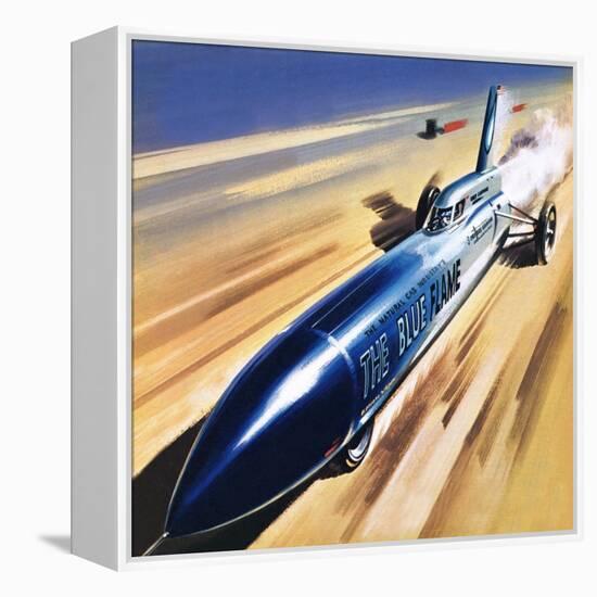 The Blue Flame-Wilf Hardy-Framed Premier Image Canvas