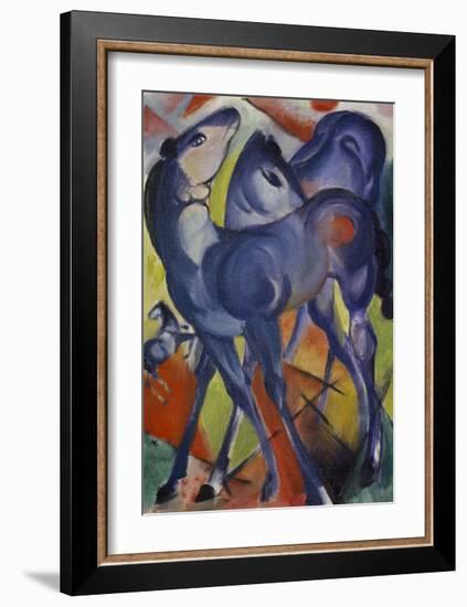 The Blue Foals 1913-Franz Marc-Framed Giclee Print