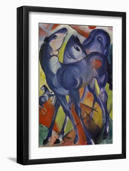 The Blue Foals 1913-Franz Marc-Framed Giclee Print