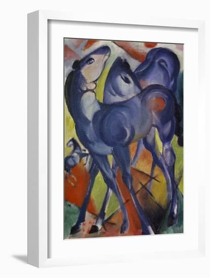 The Blue Foals 1913-Franz Marc-Framed Giclee Print