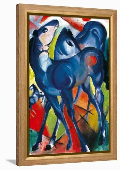 The Blue Foals-Franz Marc-Framed Premier Image Canvas