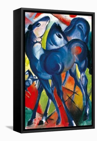 The Blue Foals-Franz Marc-Framed Premier Image Canvas