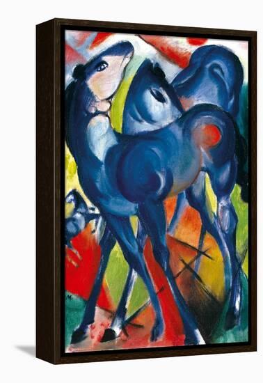 The Blue Foals-Franz Marc-Framed Premier Image Canvas