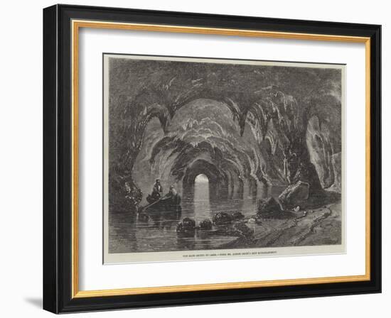 The Blue Grotto at Capri-Richard Principal Leitch-Framed Giclee Print