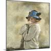 The Blue Hat-Sir William Orpen-Mounted Giclee Print