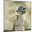 The Blue Hat-Sir William Orpen-Mounted Giclee Print