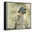 The Blue Hat-Sir William Orpen-Framed Premier Image Canvas