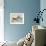 The Blue House, Zaandam-Claude Monet-Framed Giclee Print displayed on a wall