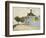 The Blue House, Zaandam-Claude Monet-Framed Giclee Print